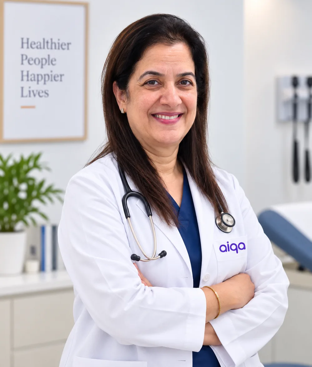 Dr. Neeraj Miglani, Chief Medical Officer, aiqa